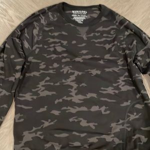 NWT Municipal black camo sweatshirt
